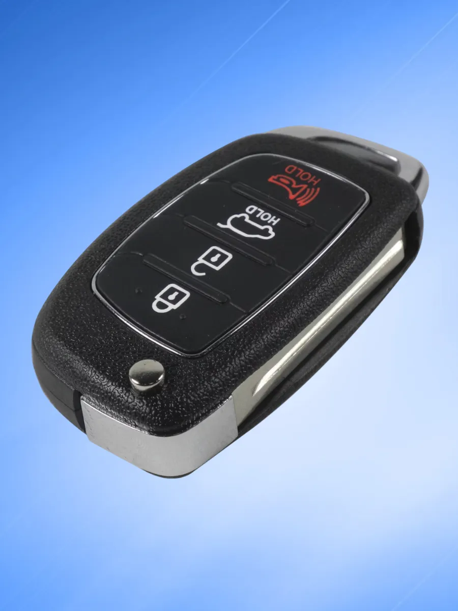 Корпус выкидного ключа с 3 кнопками +Panic лезвие HY20 для Hyundai