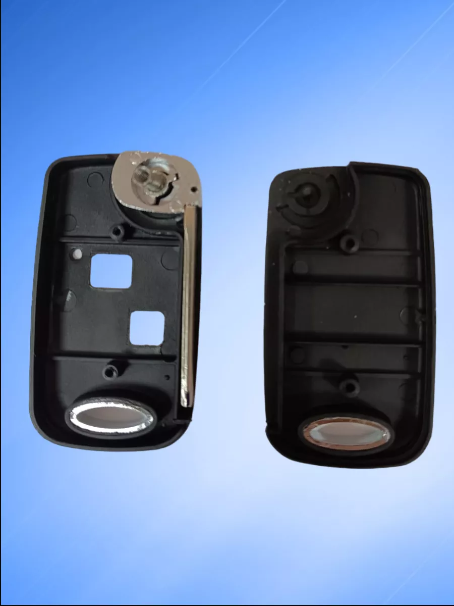 Корпус выкидного ключа с 2 кнопками лезвие TOY48 для Тойота