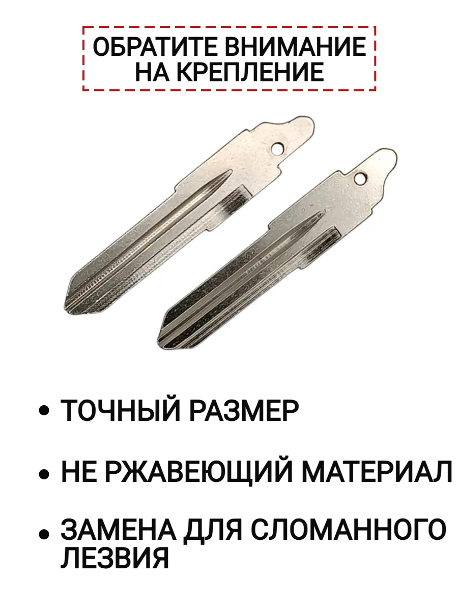 Набор лезвий из 5 штук для выкидного ключа Лада nabor