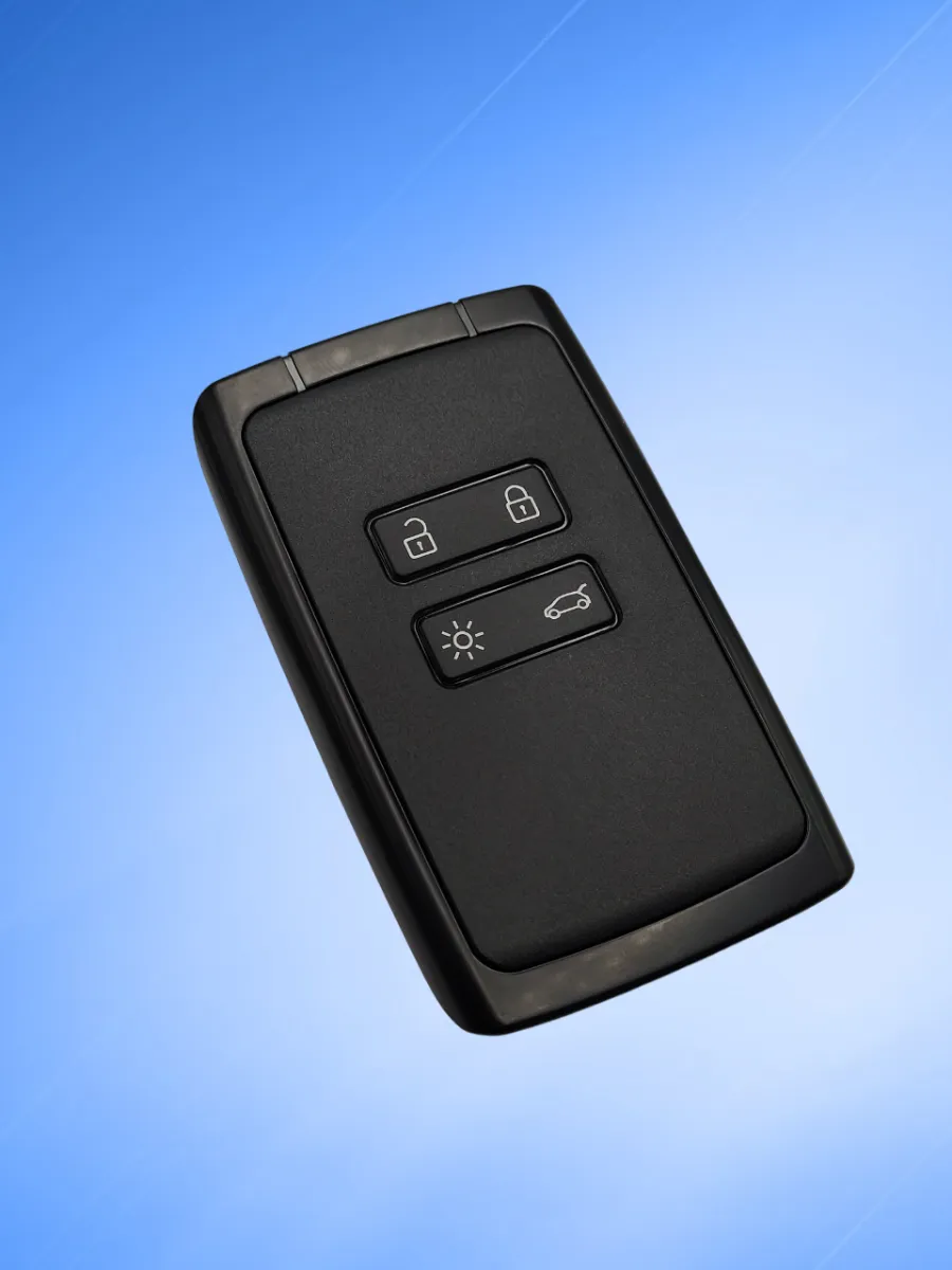 Корпус смарт карты для Рено Renault, черный