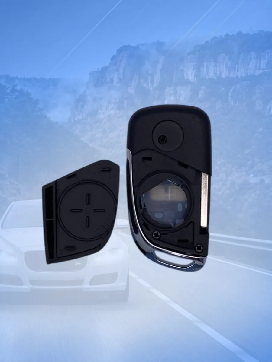 Корпус выкидного ключа с 3 кнопками для Опель