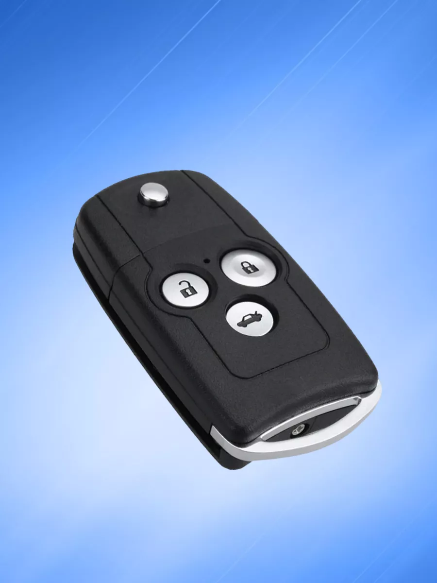 Корпус выкидного ключа с 3 кнопками для Хонда / Honda