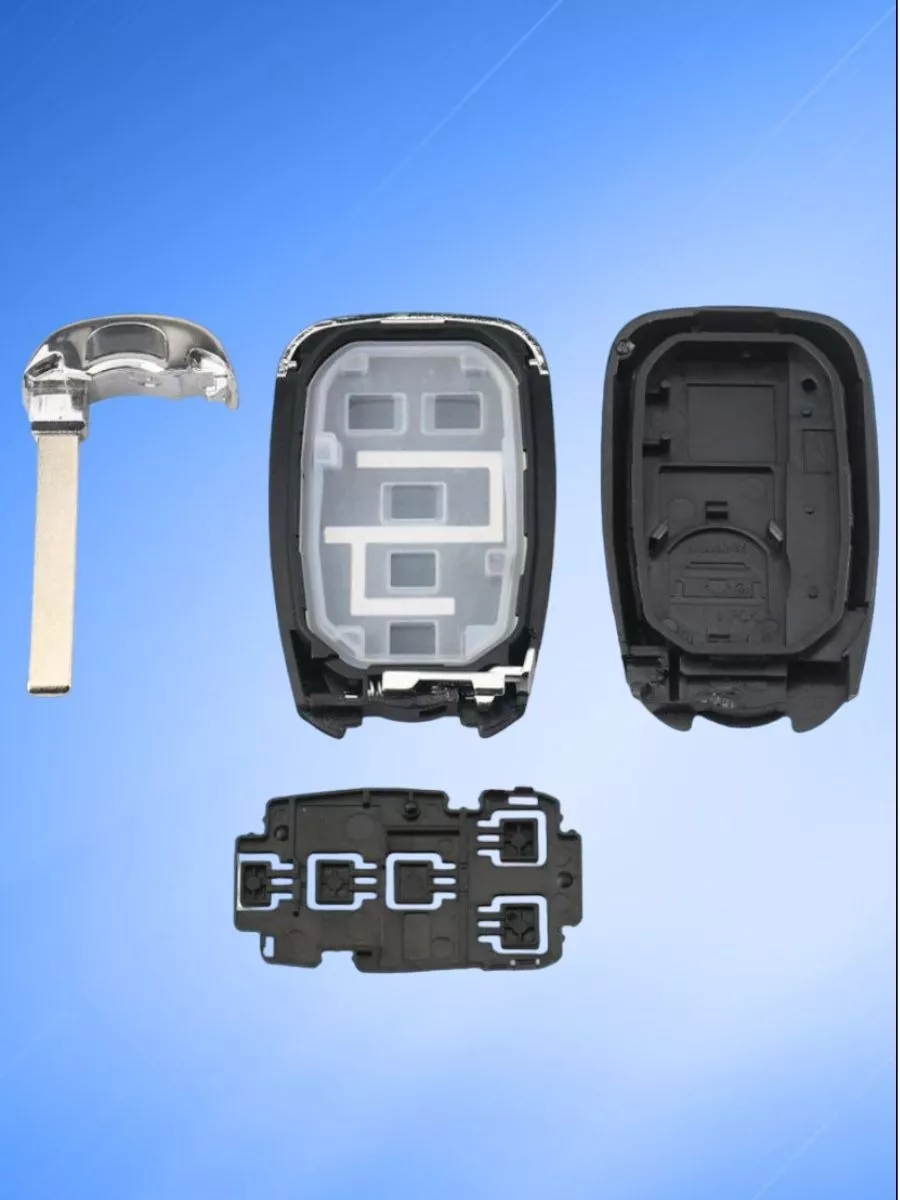 Корпус смарт ключа с 3 кнопками +Panic для Chevrolet
