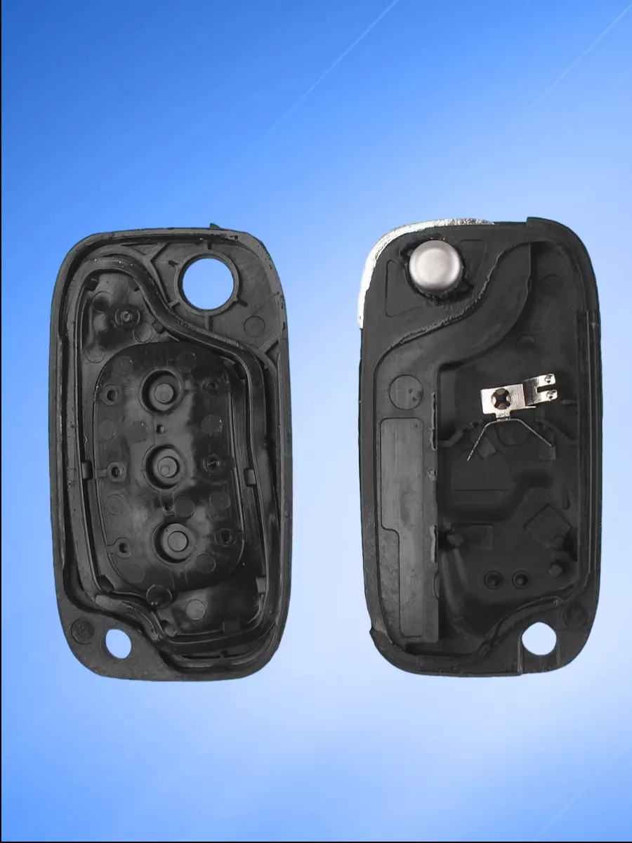 Корпус выкидного ключа с 3 кнопками лезвие VA2 для Renault