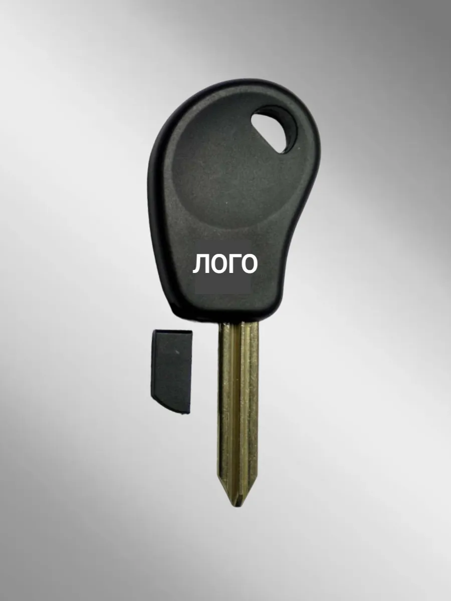 Заготовка с местом под чип для Citroen Ситроен (1 шт.) 