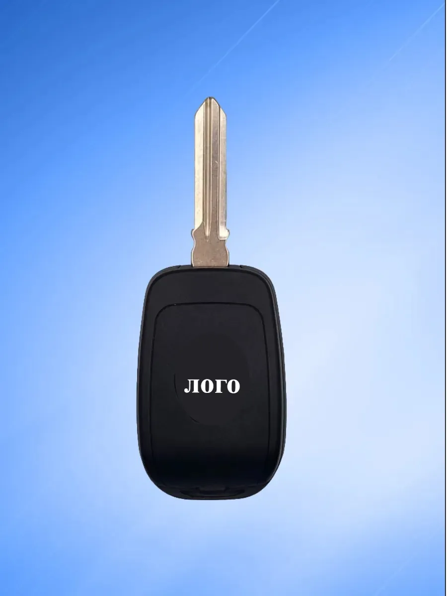 Корпус ключа с 3 кнопками с лезвием HU136te для Renault / Рено
