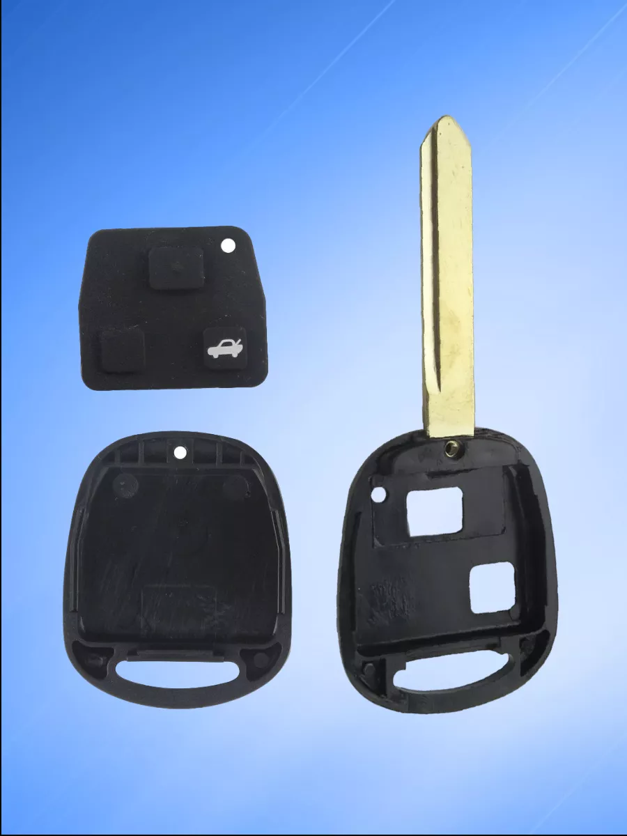 Корпус ключа с 2 кнопками лезвие TOY47 для Toyota