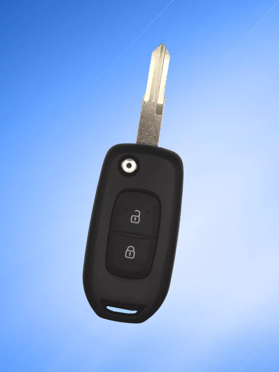 Корпус выкидного ключа с 2 кнопками лезвие VAC102 для Рено