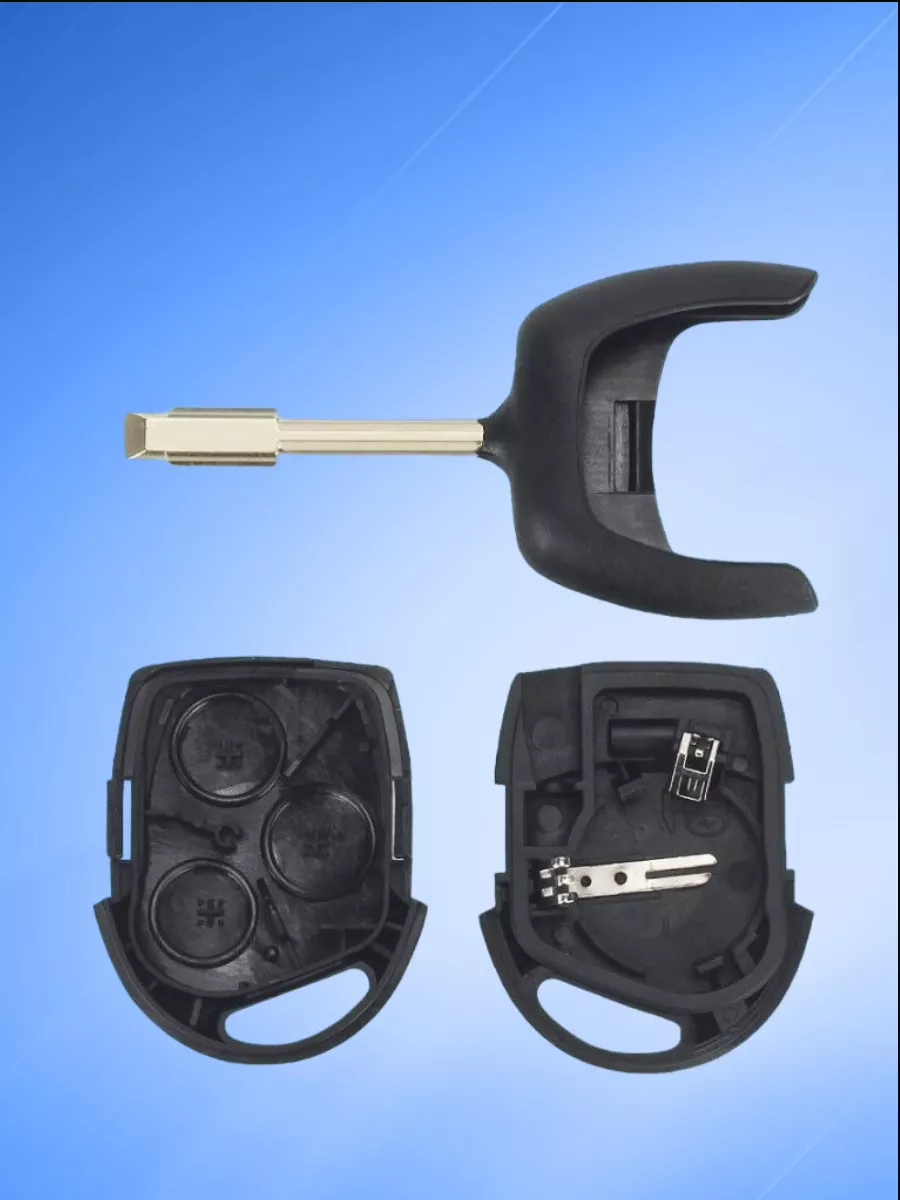 Корпус ключа с 3 кнопками лезвие FO21 для Ford 