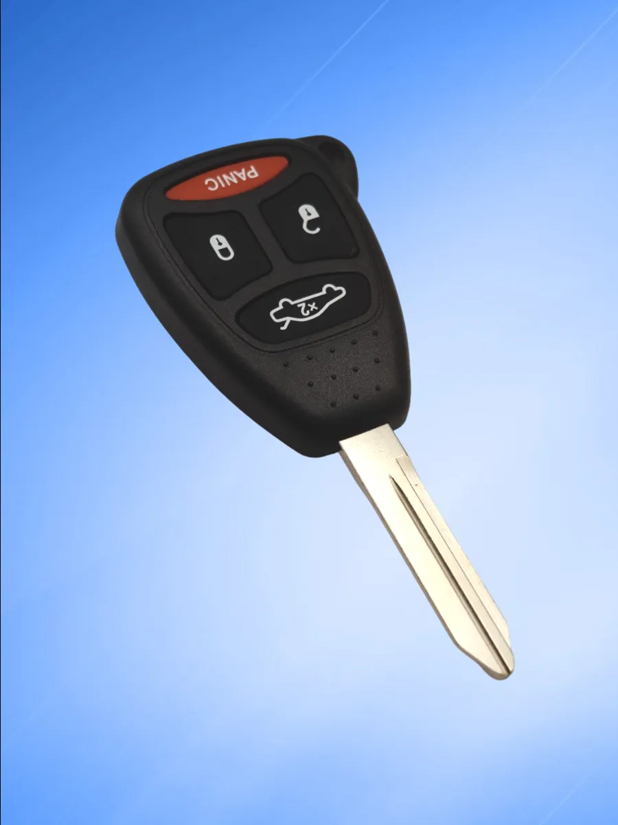 Корпус ключа с 3 кнопками +Panic для Dodge / Jeep / Chrysler