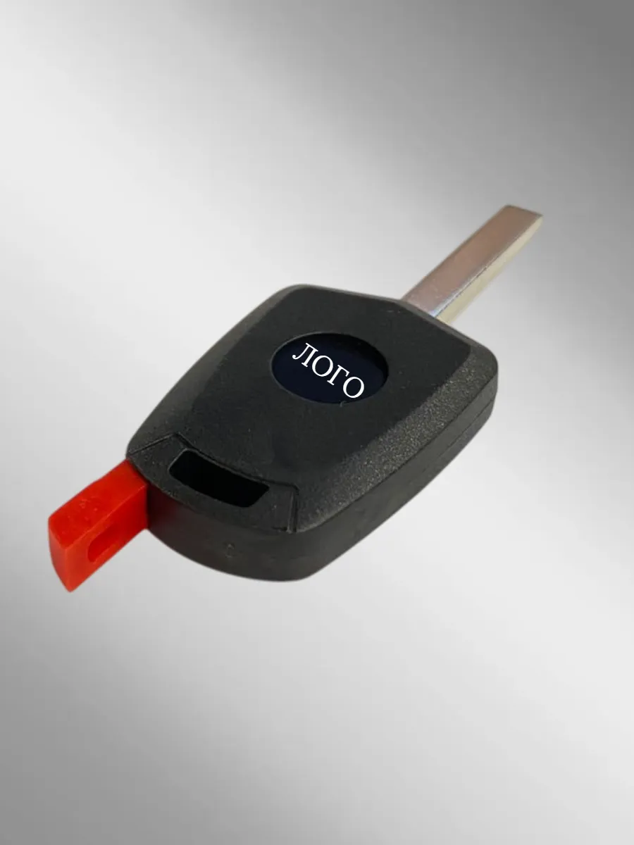 Заготовка с местом под чип лезвие HU100 для OPEL Опель (1шт.) 