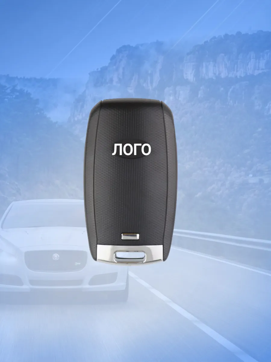 Корпус смарт ключа с 3 кнопками +Panic лезвие TOY40 для Kia