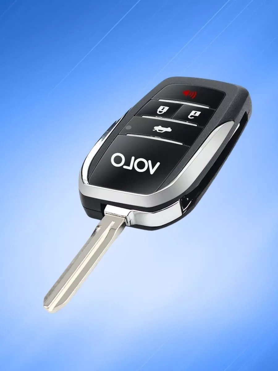 Корпус выкидного ключа с 3 кнопками +Panic лезвие TOY43 для Toyota