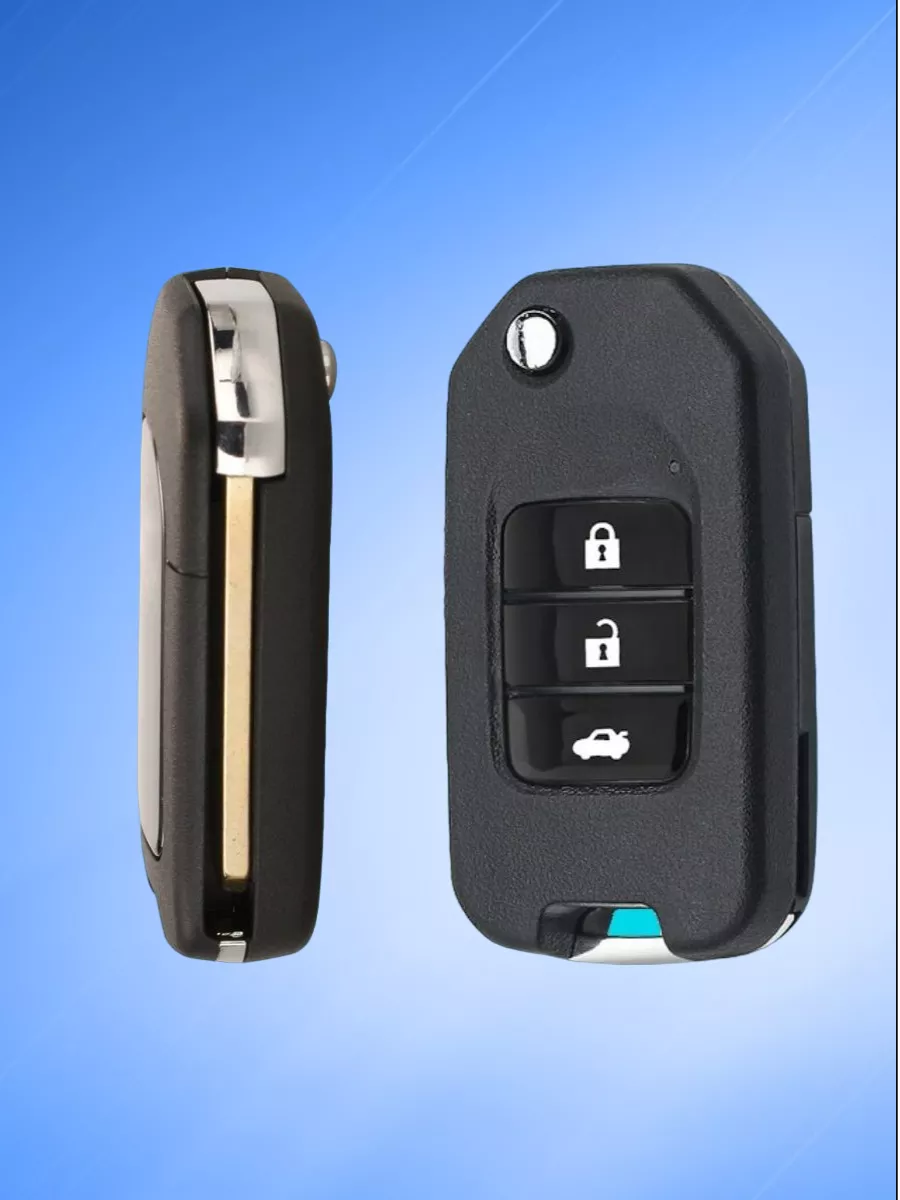 Корпус выкидного ключа с 3 кнопками для Хонда