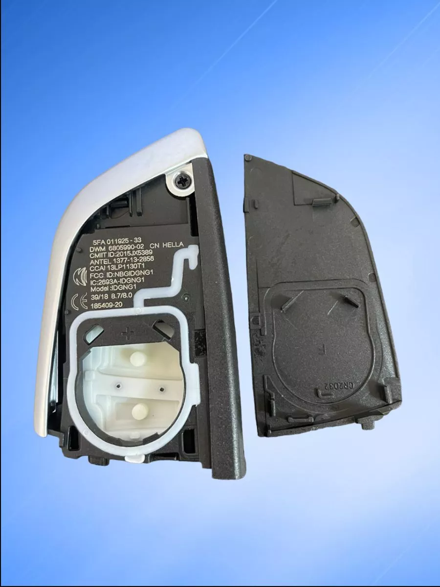 Корпус смарт ключа c 3 кнопками +Panic для BMW F-серии, черный