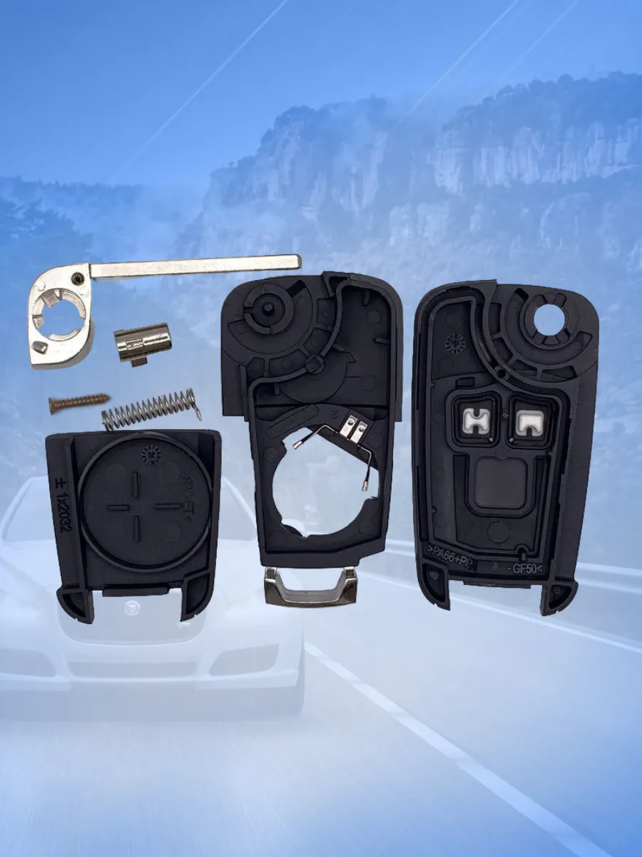 Корпус выкидного ключа с 2 кнопками для Шевроле