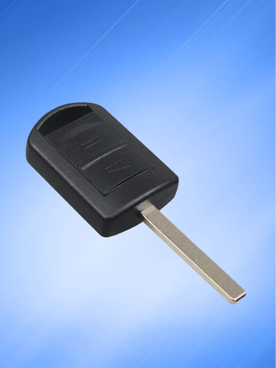 Корпус ключа с 2 кнопками лезвие HU100 для Опель