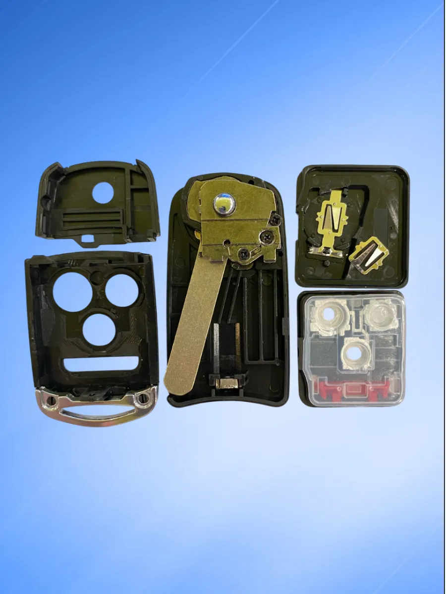 Корпус выкидного ключа с 3 кнопками +Panic для Хонда / Honda