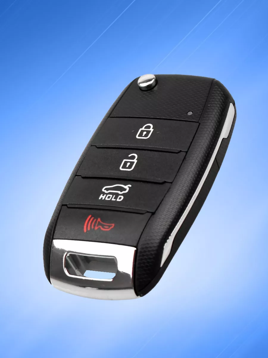 Корпус выкидного ключа с 4 кнопками лезвие TOY40 для KIA