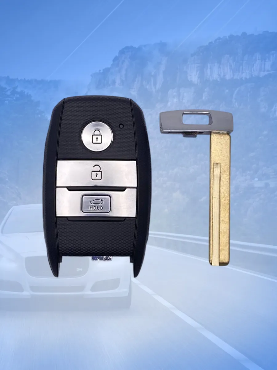 Корпус смарт ключа с 3 кнопками лезвие HY20R для Kia