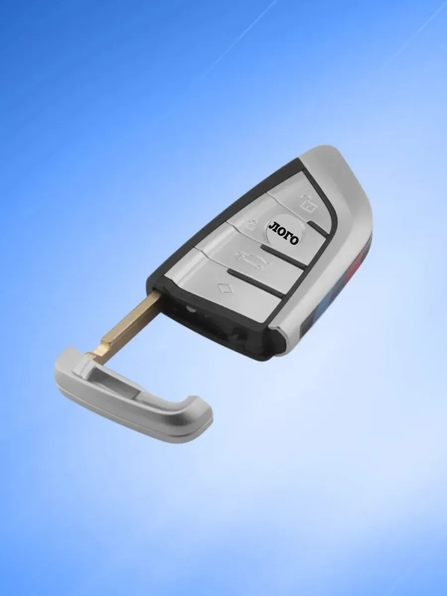 Корпус смарт ключа с 4 кнопками для BMW F-серии