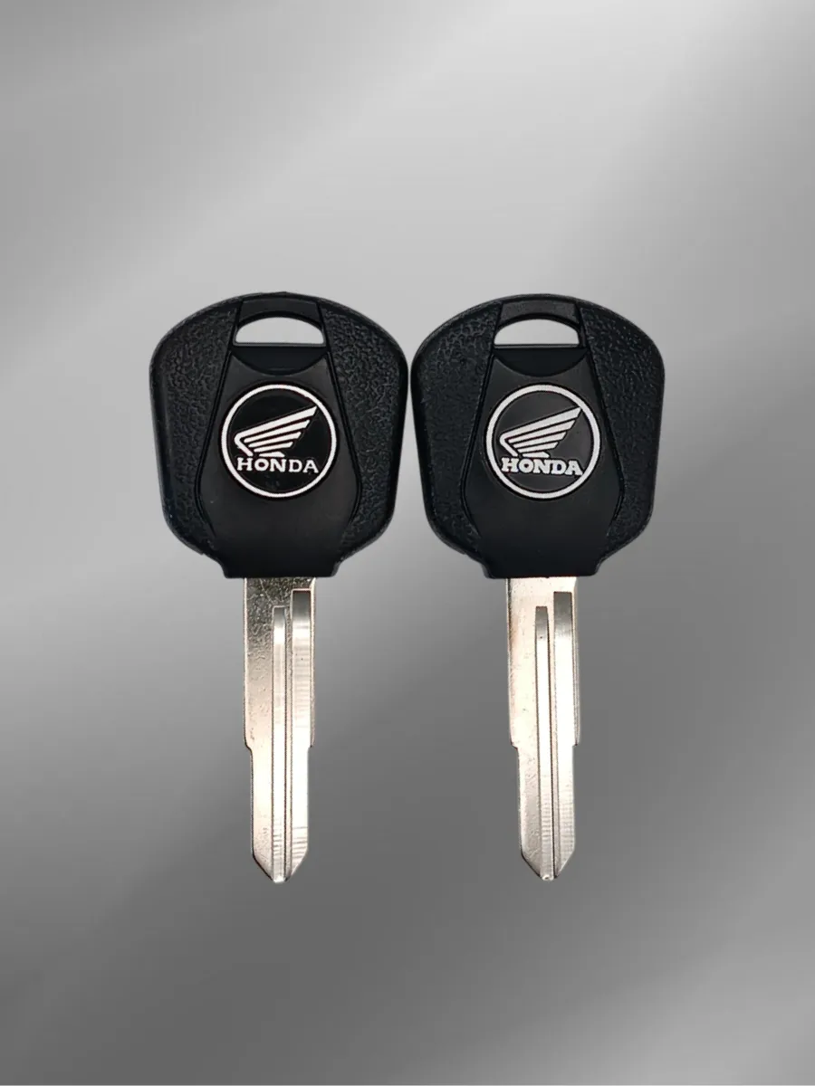 Заготовка ключа с местом под чип для мотоцикла Honda