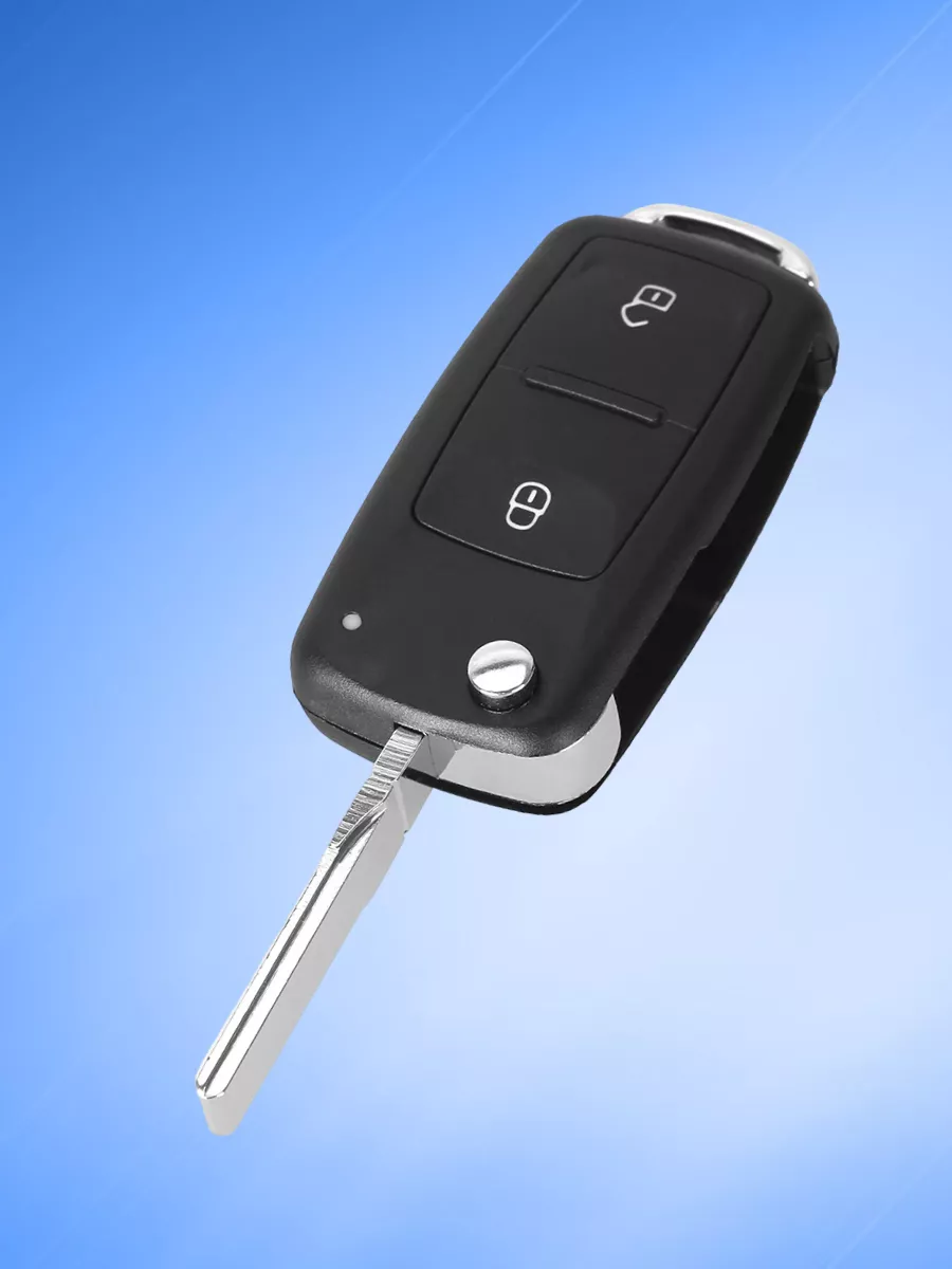 Корпус выкидного ключа с 2 кнопками для Skoda