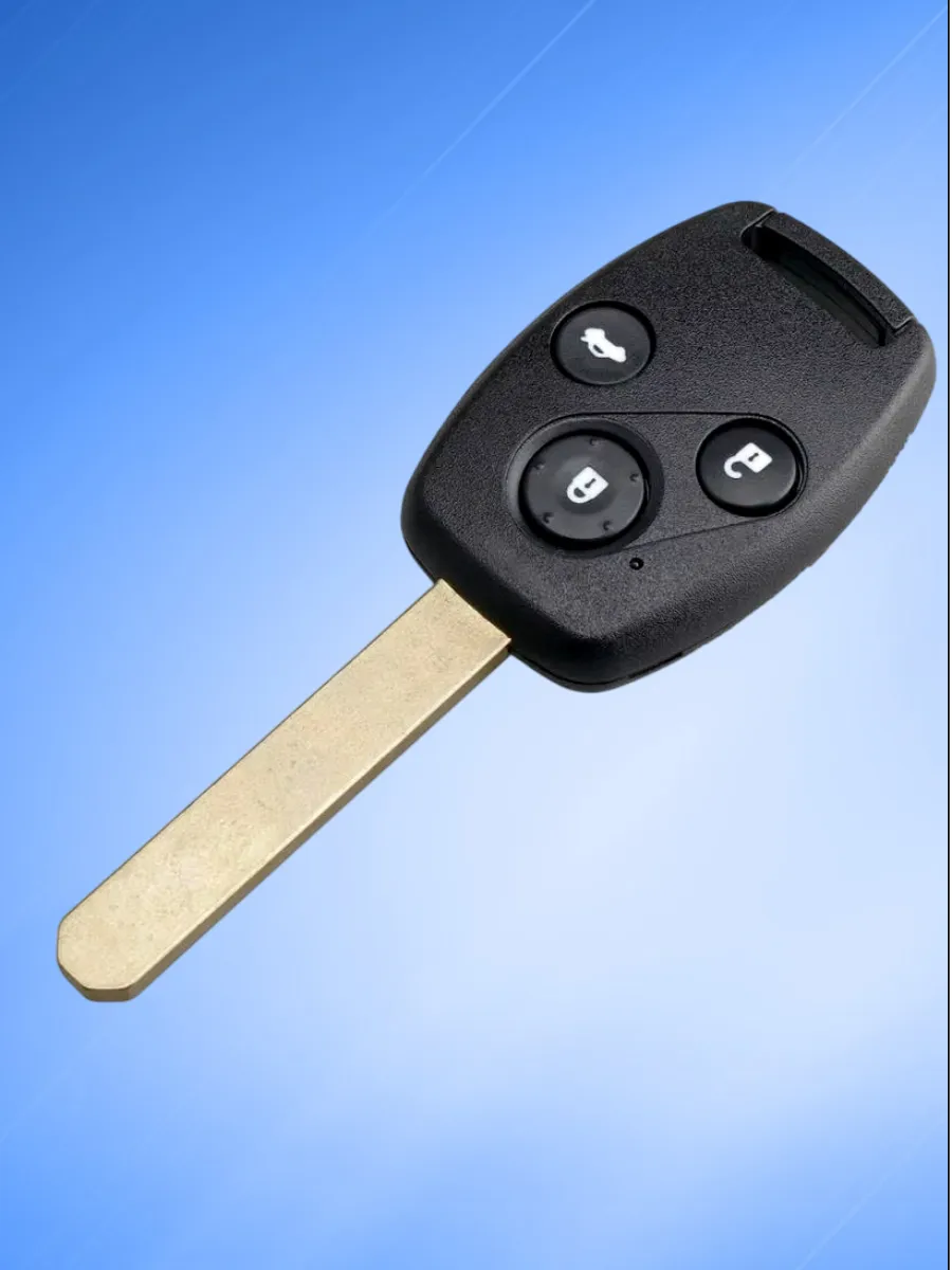 Корпус ключа с 3 кнопками лезвие HON66 для Honda, без логотипа