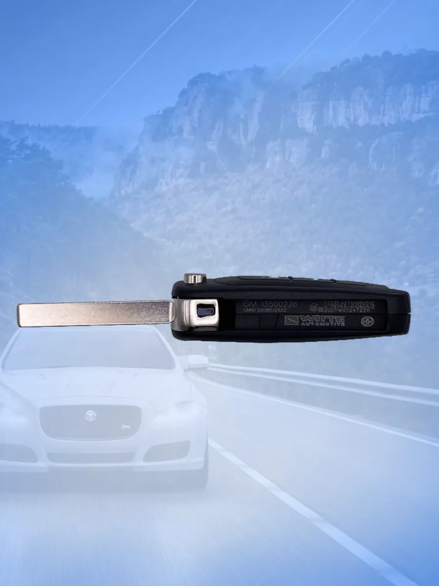 Корпус выкидного ключа с 5 кнопками для Шевроле