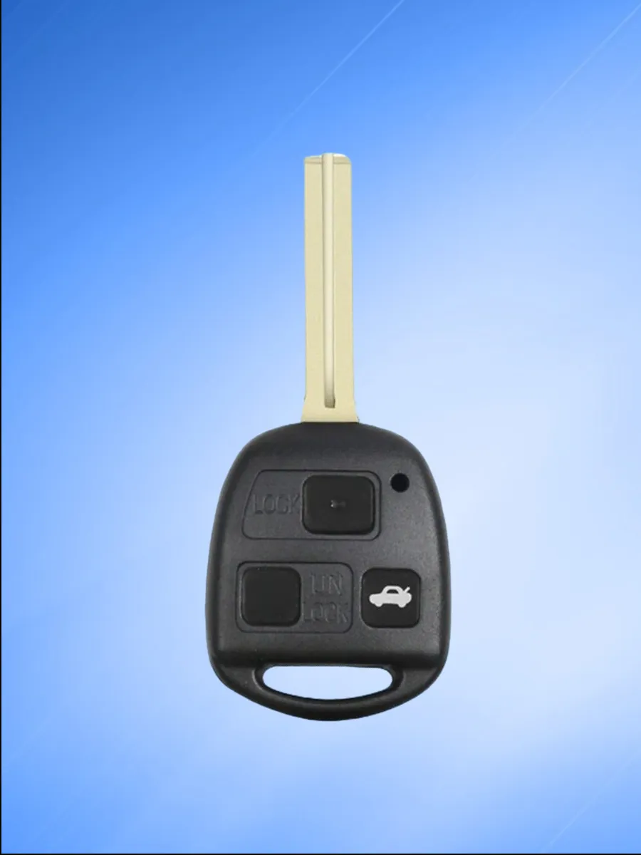 Корпус ключа с 3 кнопками лезвие TOY40 для Toyota