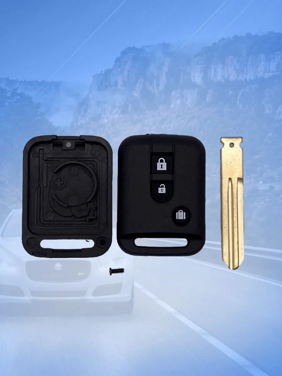 Корпус ключа с 3 кнопками для Nissan 