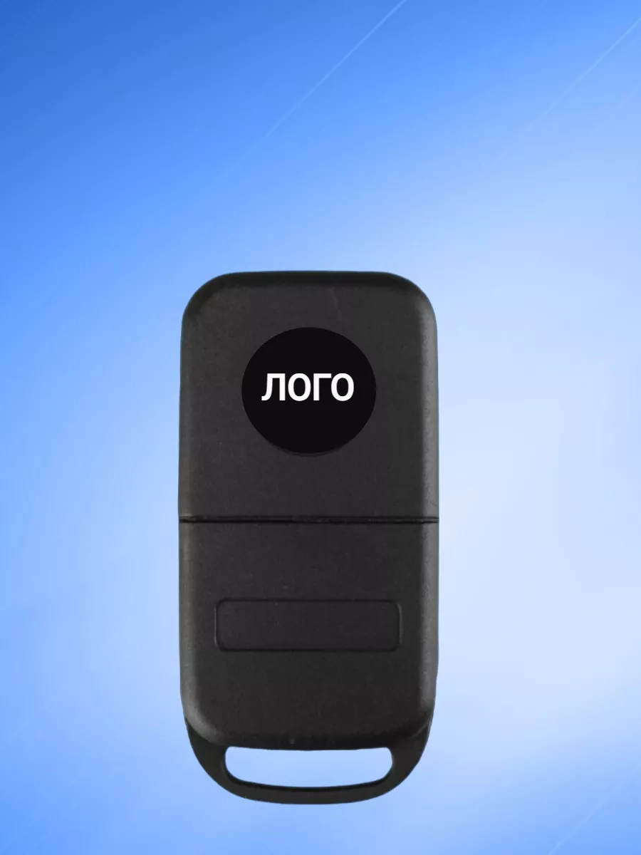 Корпус выкидного ключа с 2 кнопками лезвие HU39 для Mercedes Benz, с логотипом
