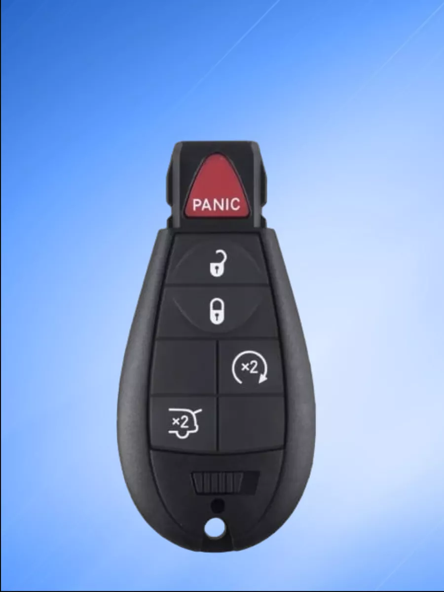 Корпус смарт ключа с 4 кнопками +Panic для Dodge  DOD5