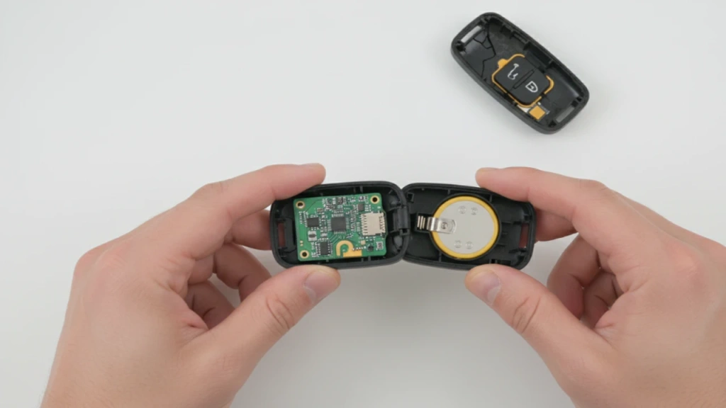 Сборка нового корпуса автомобильного ключа