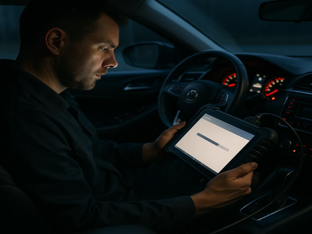 Программирование автомобильного ключа через разъем OBD2.