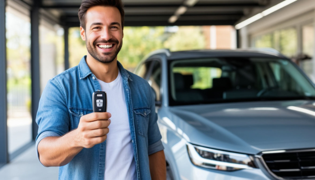 Водитель получил восстановленный ключ от автомобиля
